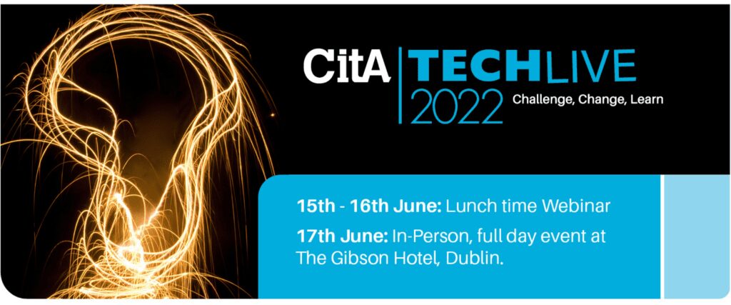 CitA TECH LIVE Conference - 15, 16, 17 June 2022 Logo